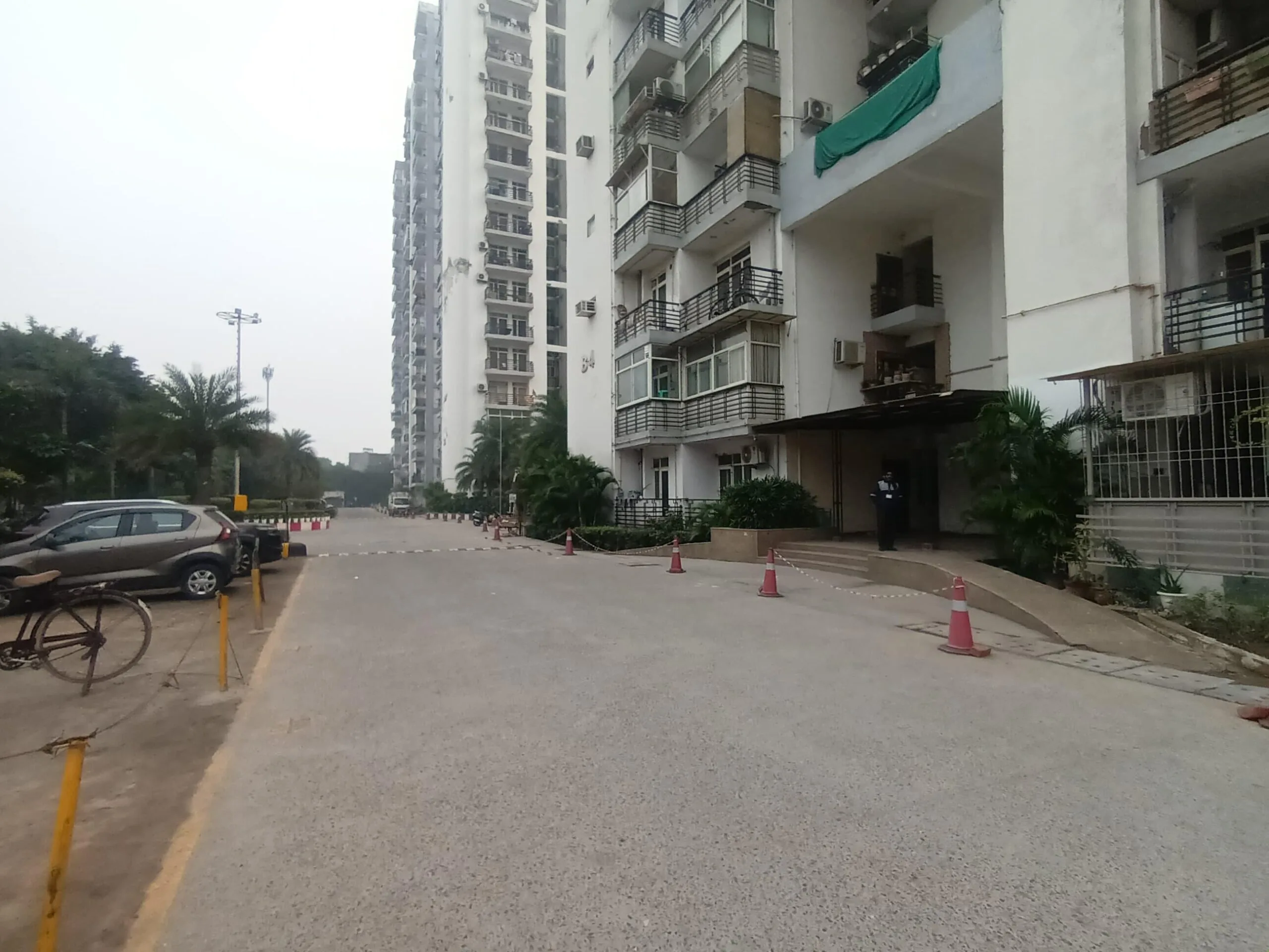 Gardenia Glory Sector 46 Noida main entrance gate and tower elevation