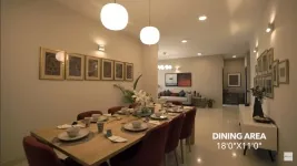 Godrej Palm Retreat Luxury 3 BHK Balcony View
