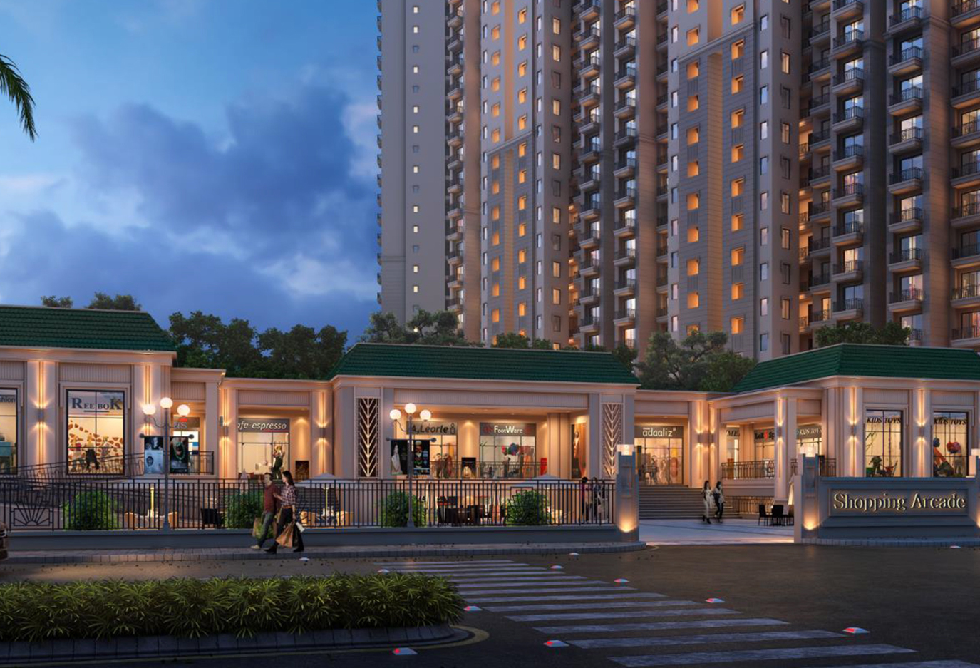 ATS Destinaire 3 BHK Luxury Sales Exterior
