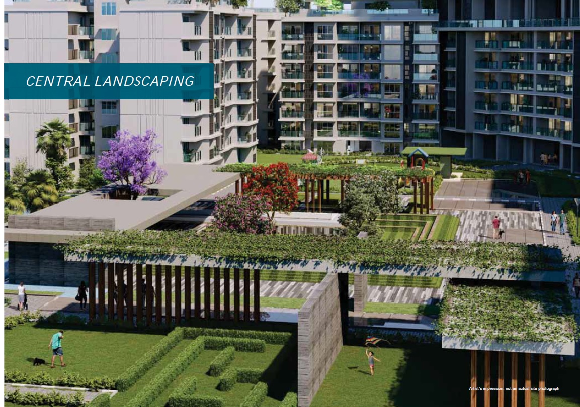 Iconic 4 BHK flat for rent in Godrej Woods Plumeria