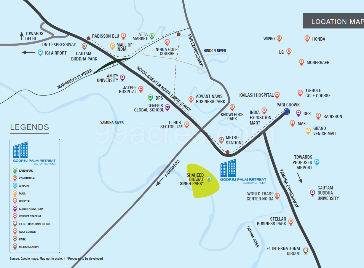 Godrej Woods Sector 43 Site Plan